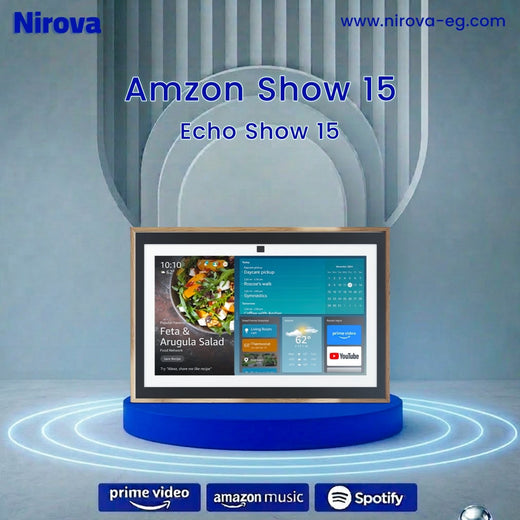 Amazon Echo Show 15 – شاشة Nirova الذكية 15 بوصة للتحكم والترفيه