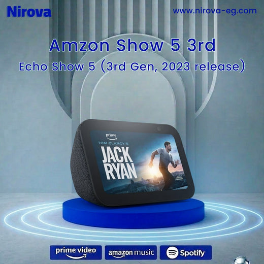 Amazon Echo Show 5 – شاشة Nirova الذكية 5.5 بوصة للتحكم والترفيه