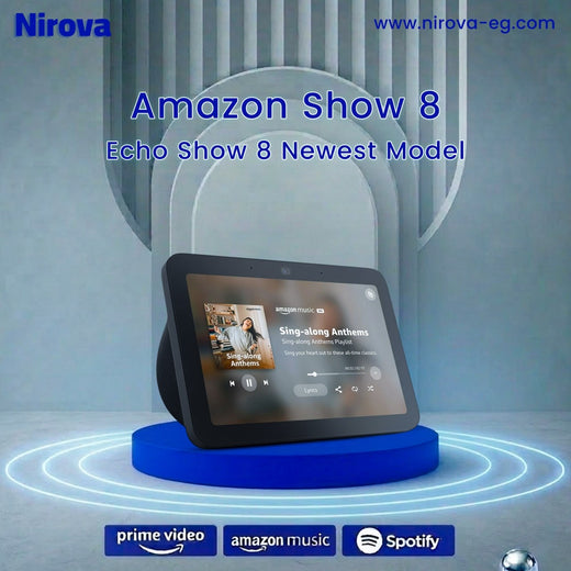 Amazon Echo Show 8 – شاشة Nirova الذكية 8.7 بوصة للتحكم والترفيه